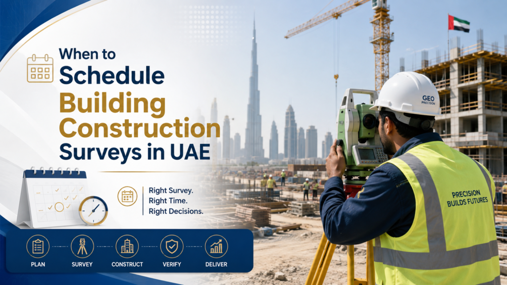 Schedule Building Construction Surveys UAE Project