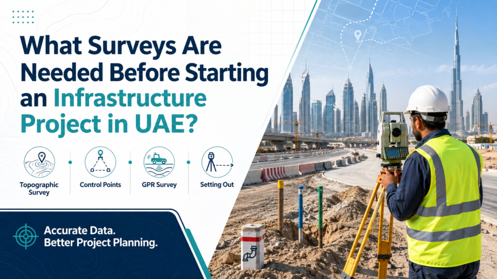 surveys needed before infrastructure construction in UAE