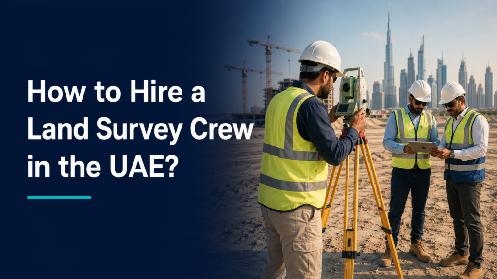 How to Hire a Land Survey Crew in the UAE