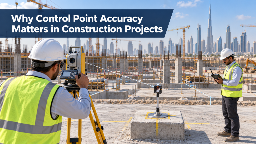 Why Control Point Accuracy Matters in Construction Projects