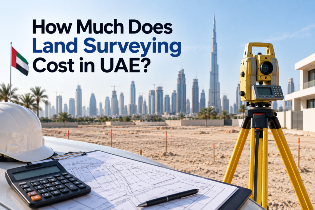 land surveying cost in UAE